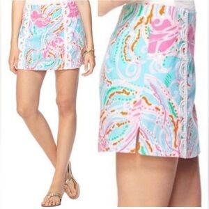 EUC Lilly Pulitzer Jellies Be Jammin Skort Holy Grail